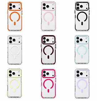قاب کریستال سری مگسیف قاب ناب ghabnaab Crystal Series With Magsafe Iphone